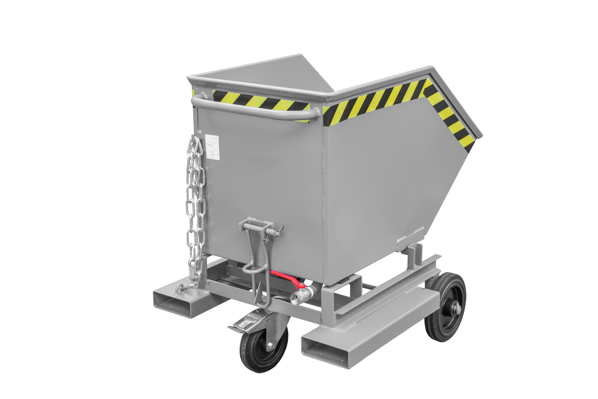 Späne-Kastenwagen Typ SKW-ET RAL 7005 Mausgrau